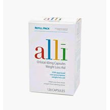 Alli- Orlistat Weightloss Aid Formula, 240ct Refill Pack