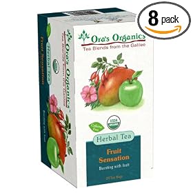 Ora's Organics Fruit Sensation New, 1.59-Ounce  Boxes (Kosher for Passover) (Pack of 8)