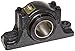 Sealmaster RPB 308-C4 Pillow Block Tapered Roller Bearing, Non-Expansion Type, Heavy-Duty, Regreasable, Concentric Double Set-Screw Collar, Contact Seals, Cast Iron Housing, 3-1/2" Bore, 3-3/4" Base to Center Height, 11-1/32" Bolt Hole Spacing Width, ?3 degrees Misalignment Angle