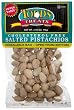 Todd's Incorporated Cholesterol Free Salted Pistachios, 3.25-Ounce Bags (Pack of 6)