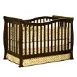 Athena Nadia 3-in-1 Convertible Wood Crib (Espresso)