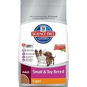 Hill's Science Diet Adult Light Small and Toy Breed Dry Dog Food, 15.5-Pound Bag Hill's Science Diet Adult Light Small and Toy Breed Dry Dog Food, 15.5-Pound Bag