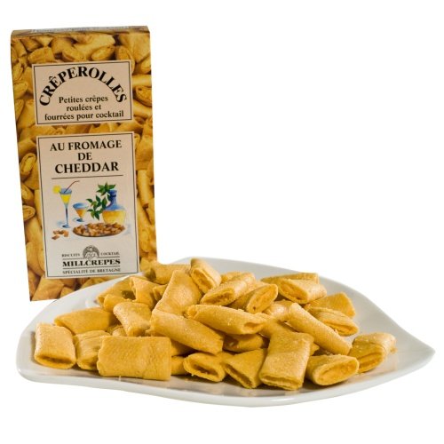 Creperolles au Fromage de Cheddar - Cheddar Cheese Cocktail Crepes by Gourmet Food Store