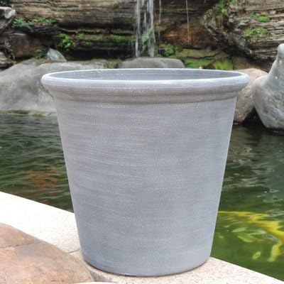 Round Pot Planter Size: 12.4" H x 13.8" W x 13.8" D