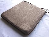 SEAT PAD SUPERIOR QUALITY SOLID FOAM INNER,WASHABLE,HEAVY COTTON SIZE 16X15
