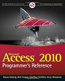 Access 2010 Programmers Reference (Wrox Programmer to Programmer)