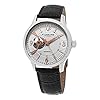 Stuhrling Original Men's Skeleton Automatic Leather Strap Dress Watch