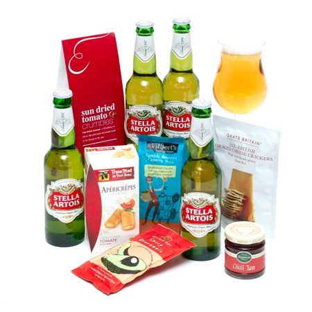 beers and bites - beer hamper
