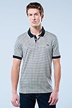 Red! Collection Short Sleeve Printed Jersey Check Polo