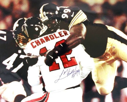 Levon Kirkland Autographed Pittsburgh Steelers 16