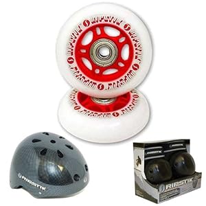 Razor RipStik Casterboard Red Deluxe Accessory Bundle by 