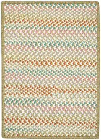 Color Frenzy Rectangle Area Rug, 3 by 5-Feet, Sour Apple