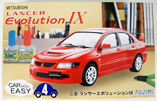 Model car BKK Fujimi Car-Easy 04 Mitsubishi Lancer Evolution IX 1/24 scale model car kits