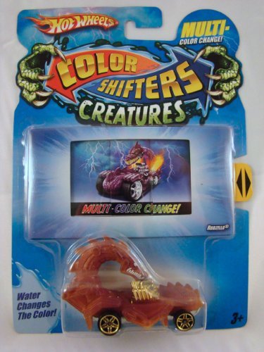 HOT WHEELS COLOR SHIFTER CREATURES SKULL CRUSHER WATER CHANGES COLOR OF CAR