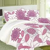 Bold Retro Duvet Cover Set, Pink, Double