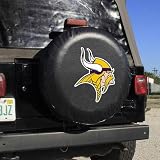 Minnesota Vikings Black Tire Cover