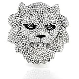 Hip Hop Wholesale - LION FACE ICED OUT BELT BUCKLE