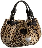 NEW AUTHENTIC JUICY COUTURE CHEETAH PRINT MEDIUM TOTE (Multi Brown/Black/Brass)