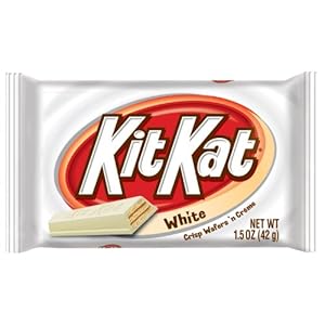 Kit Kat Candy Bar, Crisp Wafers in White Chocolate, 1.5-Ounce Bars (Pack of 24)