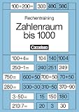 Produkt-Bild: Rechentraining, Zahlenraum bis 1000: Mit 2 Kartonbl&auml;ttern und 2 Schablonen