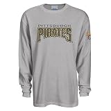 Pittsburgh Pirates Faded Club Font Thermal Shirt by Reebok