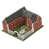 Dollhouse Miniature 1/144" Scale Van Horn Castle KitIMAGE
