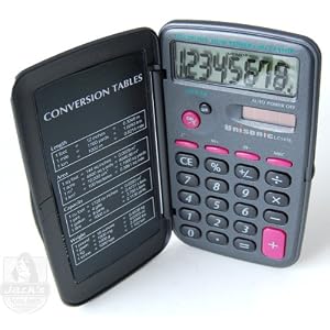 UNISONIC DUAL POWERED 8-DIGIT CALCULATOR by 