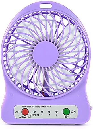 New High quantity Outdoor Protable Mini Cooling Rechargeable USB Desk Portable Pocket Mini Fan Handheld Travel Blower Air Cooler Blue color