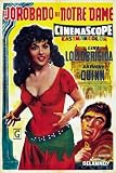 The Hunchback of Notre Dame Poster Movie Argentine 11x17 Anthony Quinn Gina Lollobrigida Alain Cuny