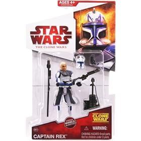 Star Wars The Clone Wars Captain Rex Figure CW24 - 3-3/4 Inch Scale Action Figure