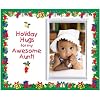 Holiday Hugs for My Awesome Aunt Christmas Picture Frame Gift