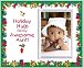 Holiday Hugs for My Awesome Aunt Christmas Picture Frame Gift