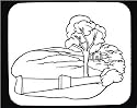Decorated Mouse Pad with "black and white", Caribbean, trees, Cuba, tropical