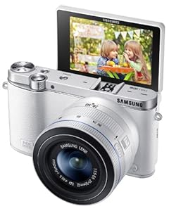 Samsung NX3000 Wireless Smart 20.3MP Mirrorless Digital Camera with 20-50mm Compact Zoom and Flash (White)