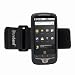 Tuneband for Nexus One Google Phone (Not HTC Incredible), Grantwood Technology's Armband and Silicone Skin and Screen Protector, Black