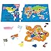 Imagimake: Mapology World with Flags & Capitals- with Country Shaped Pieces- Jigsaw Puzzle and Educational Toy for Boys and Girls Above 5 Years- Excellent Birthday Gift