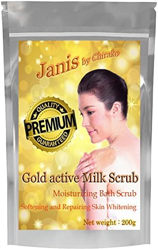 Body Scrub Gold Active Milk Scrub Moisturizing Bath Scrub