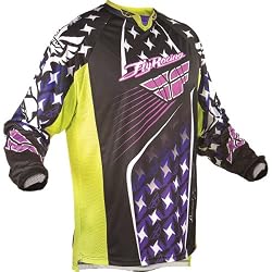 Fly Racing Kinetic Youth Boys MX Motorcycle Jersey - Flash