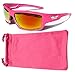 VertX Polarized Neon Sunglasses Sport Cycling Running Outdoor & Microfiber Pouch