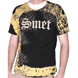 SMETbyChristianAudigierEdHardyMensShirtT-shirtTeeTopBlackLeopardTieDyeSkull