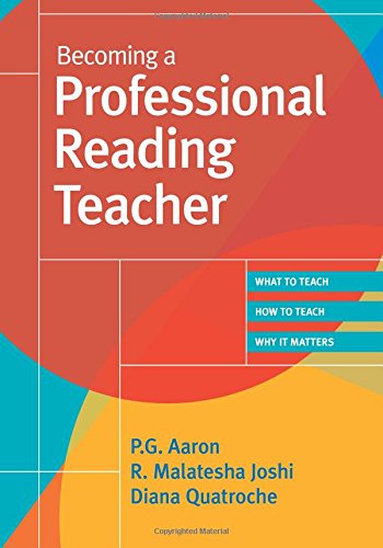 becoming a professional reading teacher