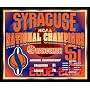 Syracuse Orangeman 2002 Basketball Championship Plaque