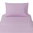 Gingham Twin Size 100% Cotton Sheets - Lavender