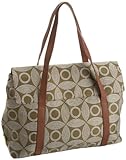 Amy Butler Harmony Laptop Tote,Sun and Moon Sepia,one size