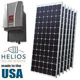 Helios 20 Mono Solar Panels System 4.8 kW Grid Tie Kit Inverter Transformer 100 Helios 20 Mono Solar Panels System 4.8 kW Grid Tie Kit Inverter Transformer 100