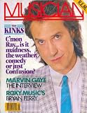 Musician Magazine #58: August 1983 (Featuring Kinks, R.E.M., Marvin Gaye, and Bryan Ferry)