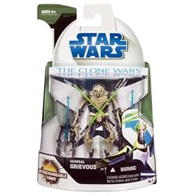 Star Wars The Clone Wars General Grievous Action Figure