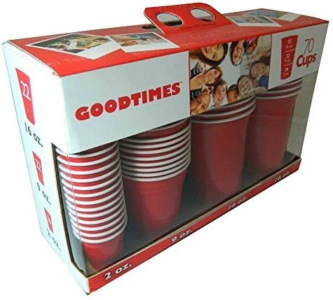 Goodtimes Cup Party Variety Kit, Red by Good Times