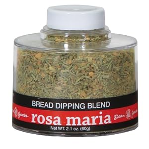 Dean Jacob's Rosa Maria Bread Dipping Blend, 2.1 Oz Stacking Jar
