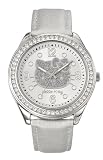 Hello Kitty - 4400902 - Montre Enfants - Quartz Analogique - Bracelet en Cuir - Gris